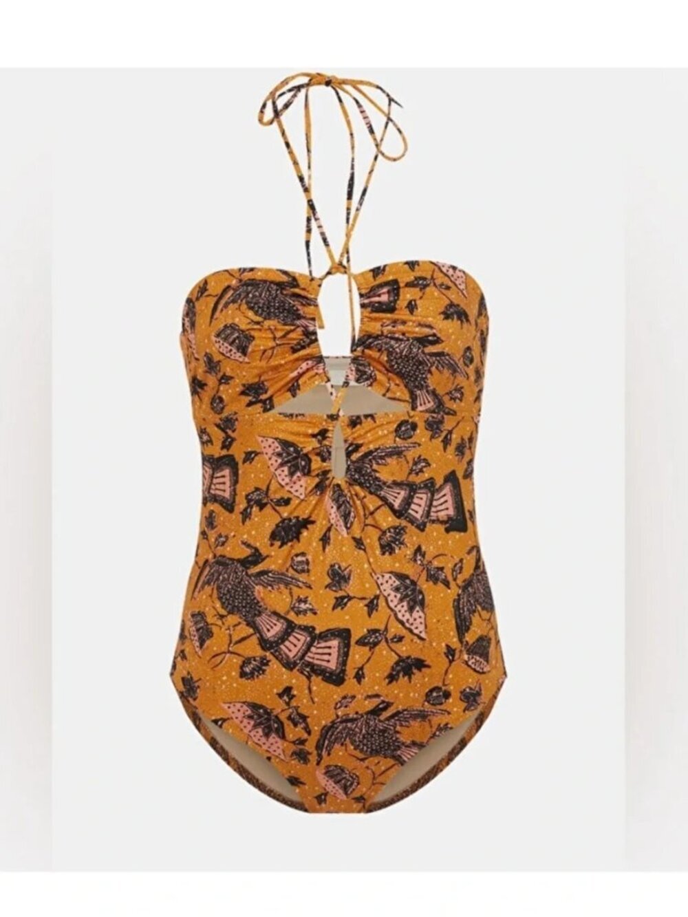 New Ulla Johnson Minorca Maillot One-Piece Bathing Suit Size Petite NWT